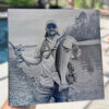 custom laser engraved anodized aluminum plate image photo
