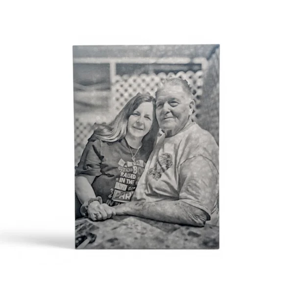 Anodized Aluminum Engraving | Personalized 0.04" Metal Photo Art