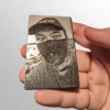 custom laser engraved card design