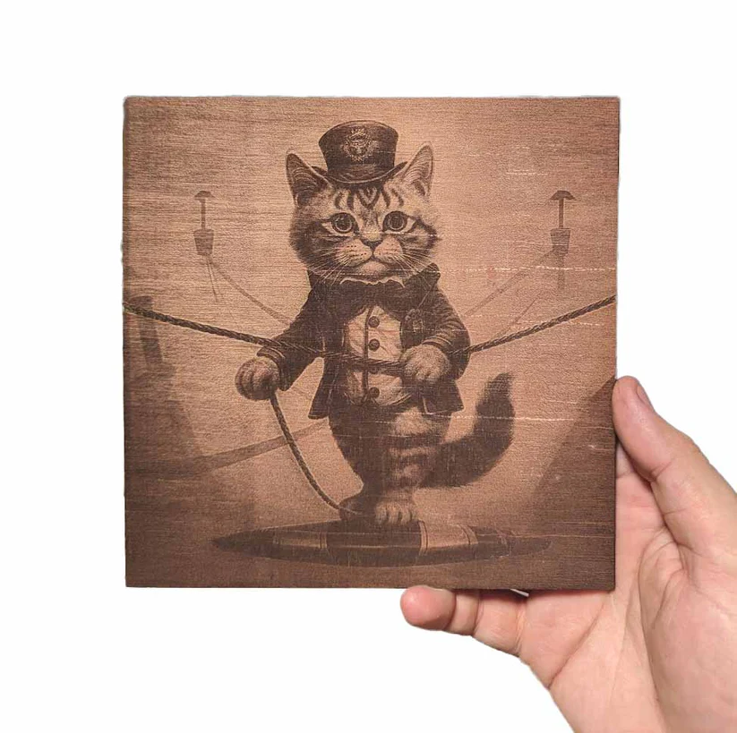 Custom Wood Photo Engraving