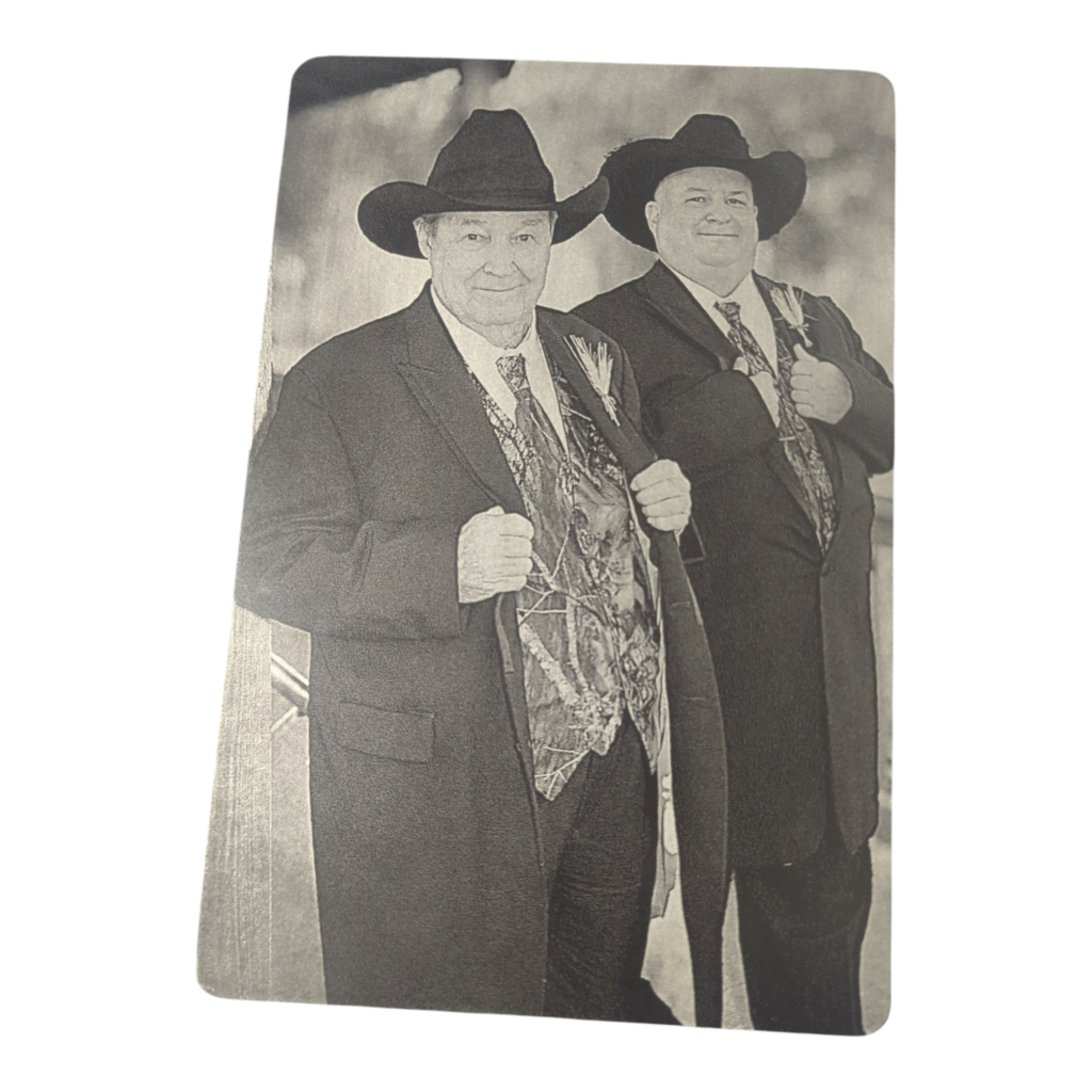 Custom Metal Photo Engraving