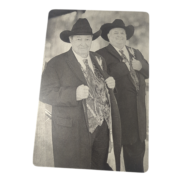 Custom Metal Photo Engraving