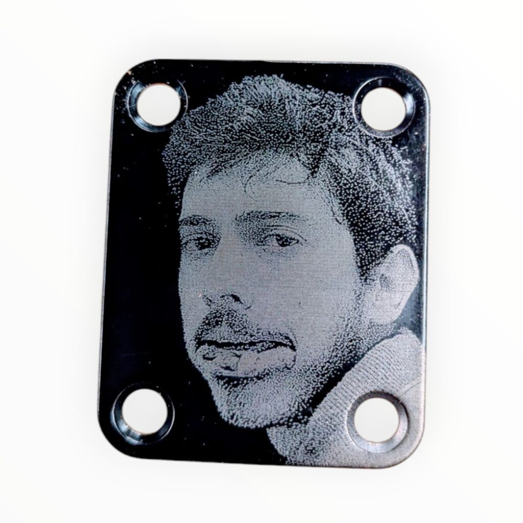 Custom Guitar Neck Plate