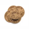 Wrong Kind of Coaster | 4pk Cork Coasters | GL Original Designs