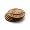 Wrong Kind of Coaster | 4pk Cork Coasters | GL Original Designs